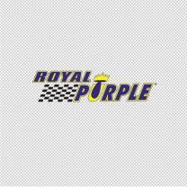 2 Royal Purple Oil Racing Decal Sticker