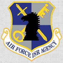 25Th Air Force Army Emblem Logo Shield Decal Sticker