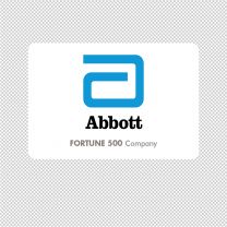 Abbott Laboratories Company Logo Graphics Decal Sticker