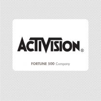 Activision Company Logo Graphics Decal Sticker