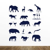 Animals Vinyl Silhouette Wall Decal