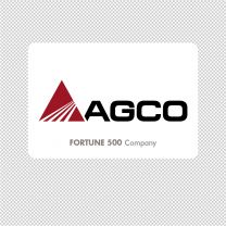 Agco Company Logo Graphics Decal Sticker