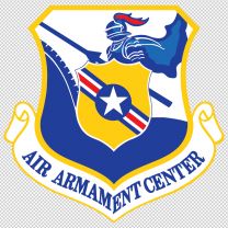 Air Armament Center Emblem Logo Decal Sticker