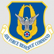 Air Force Reserve Command Army Emblem Logo Shield Decal Sticker