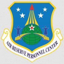 Air Reserve Personnel Center Army Emblem Logo Shield Decal Sticker