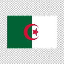 Algeria Country Flag Decal Sticker