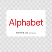 Alphabet Inc Company Logo Graphics Decal Sticker
