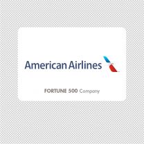 American Airlines Company Logo Graphics Decal Sticker