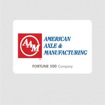 American Axle & Manufacturing Company Logo Graphics Decal Sticker