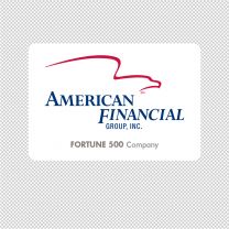 American Financial Group Company Logo Graphics Decal Sticker