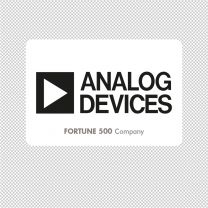 Analog Devices Company Logo Graphics Decal Sticker