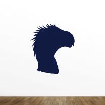 Anisil Dinosaurs Silhouette Vinyl Wall Decal Style-D