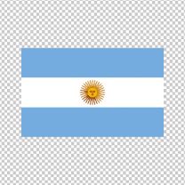 Argentina Country Flag Decal Sticker