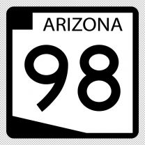 Arizona 98 Highway Decal Sticker