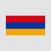 Armenia Country Flag Decal Sticker