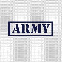 Army Military Vinyl Decal Sticker