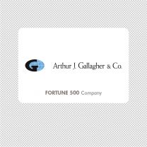 Arthur J Gallagher Company Logo Graphics Decal Sticker