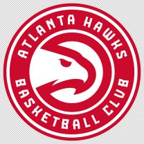 Atlanta Hawks Football Team Logo Decal Sticker