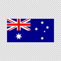 Australia Country Flag Decal Sticker