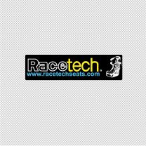 Authentic Racetech Decal Sticker