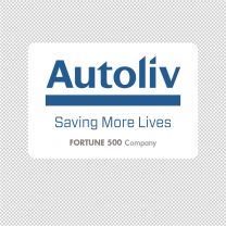 Autoliv Company Logo Graphics Decal Sticker