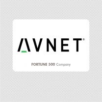 Avnet Company Logo Graphics Decal Sticker