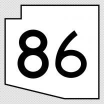 Az Highway 86 Decal Sticker