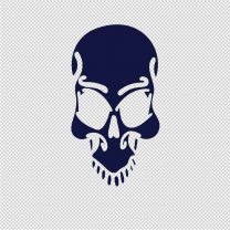 Bad Boy Skull Design Shape 41 Vinyl Decal Sticker