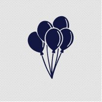 Balloons Events Vinyl Decal Stickers