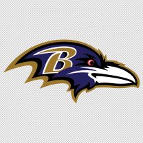 Baltimore Ravens Football Team Logo Decal Sticker