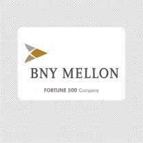 Bank Of New York Mellon Company Logo Graphics Decal Sticker