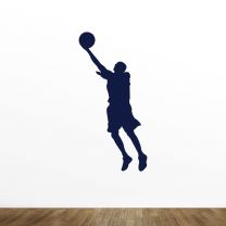 Basketball Silhouette Vinyl Wall Decal Style-C
