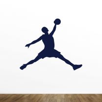 Basketball Silhouette Vinyl Wall Decal Style-E