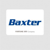 Baxter Company Logo Graphics Decal Sticker