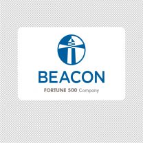 Beacon Roofing Supply Company Logo Graphics Decal Sticker