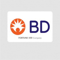 Becton Dickinson And Company Bd Systems Company Logo Graphics Decal Sticker