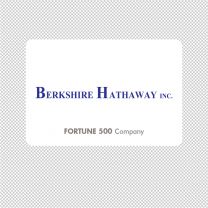 Berkshire Hathaway Company Logo Graphics Decal Sticker