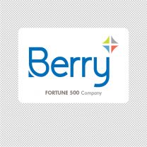 Berry Global Group Company Logo Graphics Decal Sticker