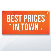 Best Prices In Town Digitally Printed Banner