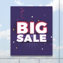 Big Sale Full Color Digitally Printed Window Poster