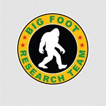 Bigfoot Research Team Decal Decal Sticker