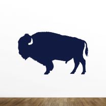 Bison Silhouette Vinyl Wall Decal