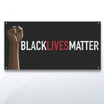 Black Lives Matter Digitally Printed Banner
