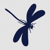 Blissful Sragonfly Decal Sticker 