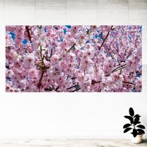 Blooming Cherry Flowers Graphics Pattern Wall Mural Vinyl Decal