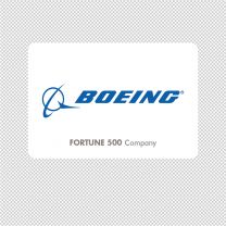 Boeing Company Logo Graphics Decal Sticker