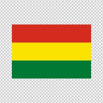 Bolivia Country Flag Decal Sticker