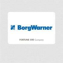 Borgwarner Company Logo Graphics Decal Sticker
