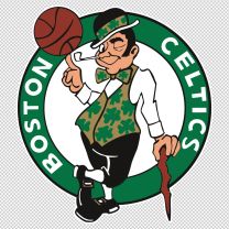 Boston Celtics Football Team Logo Decal Sticker