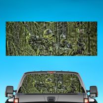 Bow And Arrow Hunting Graphics For Pickup Truck Rear Window Perforated Decal Flag